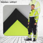 EN20471 High Visibility Fabric For Safety Garments