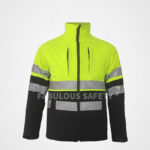 Mens Sports Stretch Reflective Windbreaker Jacket