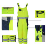 High Visibility Yellow Bib-Pants