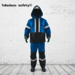 Flame Retardant Oilproof Waterproof Suit For Oil Gas Industry