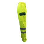Fluorescent Yellow Water Repellent Trousers