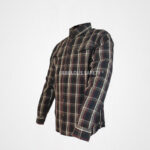 Vintage Breathable Men Long Sleeve Casual Plaid Shirts