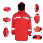 Red Winter Fire Retardant Jacket