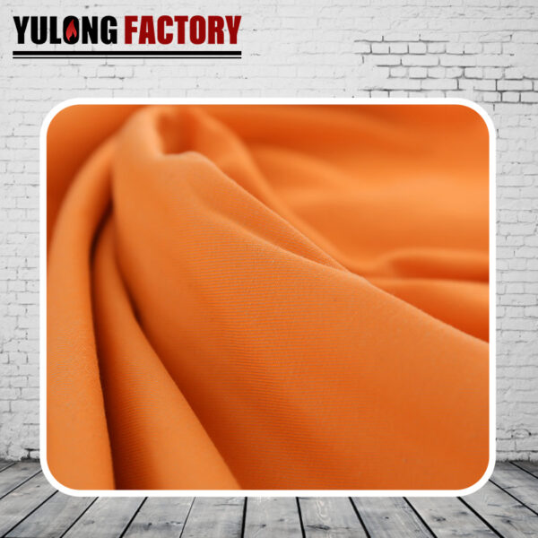 Stretch Durable Twill Fluorescent Fireproof Fabrics