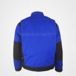 Hot Sale 100% Cotton EN11612 Safety Fireproof and Antistatic Jacket for Workers