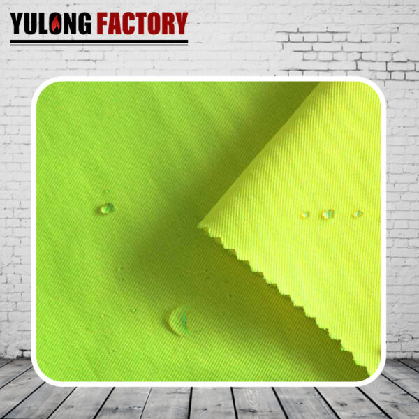 high visibility fire resistant twill fabric