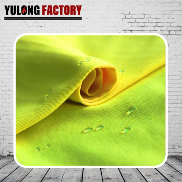 blue 100% high visible fr fabric