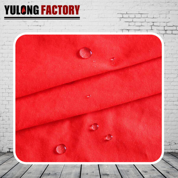soft 100% cotton fr high visible fabric