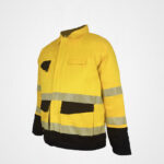 9oz yellow welding arc flash protective jacket