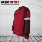 en 11612 plain dyed navy color fr workwear