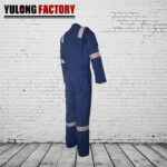 flame retardant aramid safety coverall