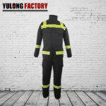 100% cotton winter fr reflective stripe coverall