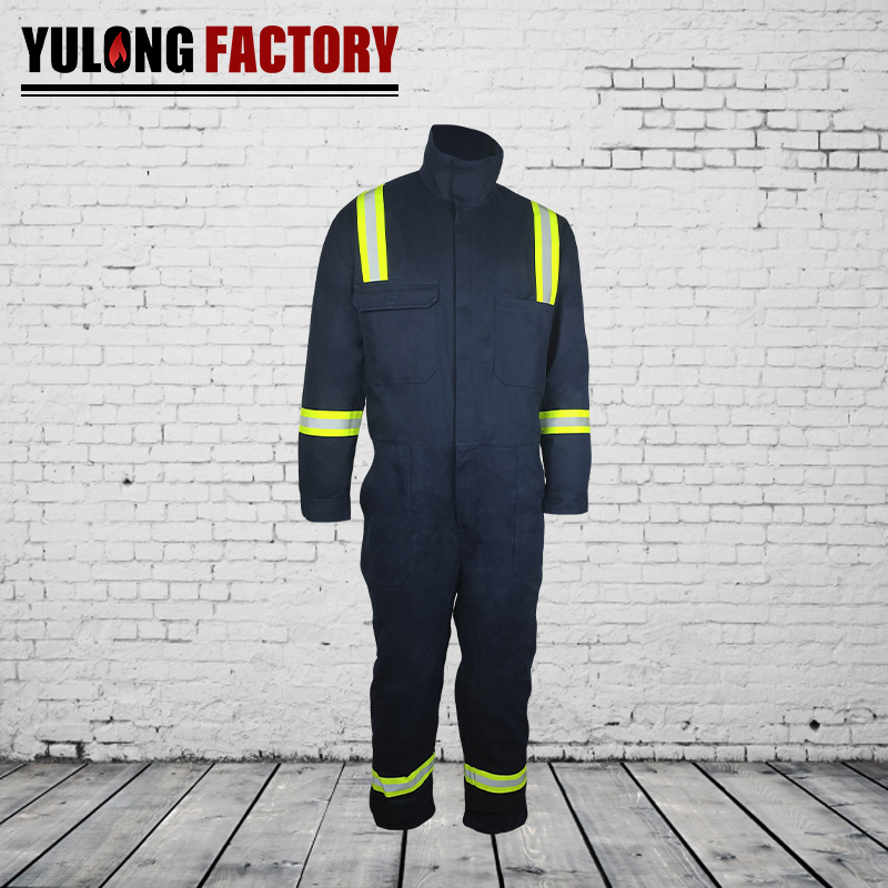 100% cotton flame prevention welder coverall
