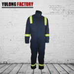 100% cotton flame prevention welder coverall