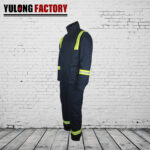 100% cotton flame prevention welder coverall