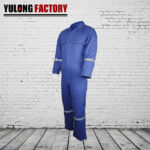 100% cotton lightweight flame retardant coveralls