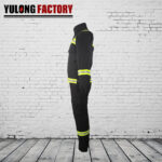 100% cotton winter fr reflective stripe coverall