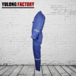 100% cotton lightweight flame retardant coveralls