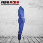 100% cotton lightweight flame retardant coveralls