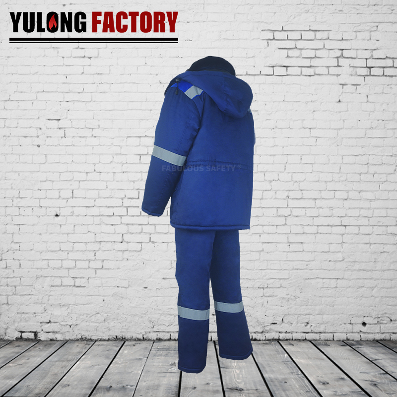 flame resistant modacrylic workwear for protective