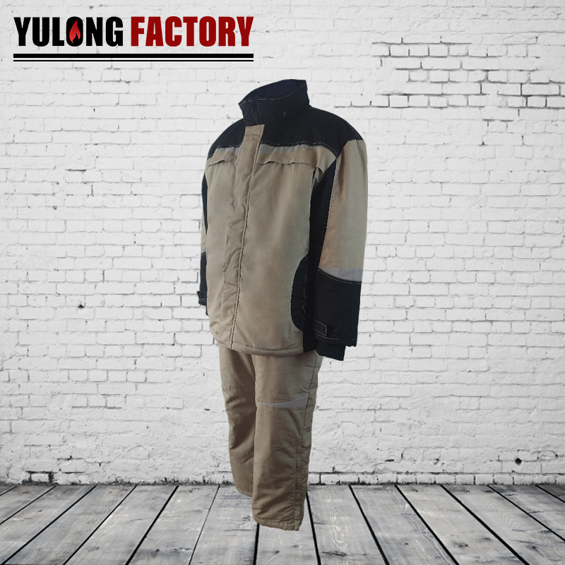 cvc cotton polyester welding safety pants and jacket