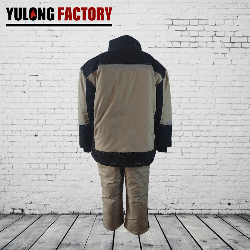 cvc cotton polyester welding safety pants and jacket