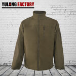 green arc-resistant relaxed fit jacket