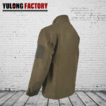 green arc-resistant relaxed fit jacket