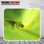 100% cotton fr high visibe fabric for safe vest