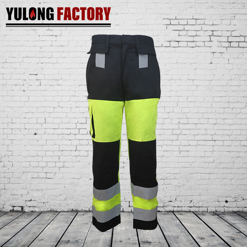 100% cotton flame protection worker pants