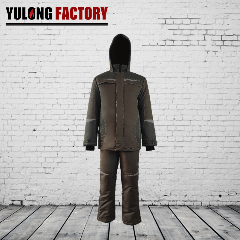 cotton orange fire resistant work suits manufac...