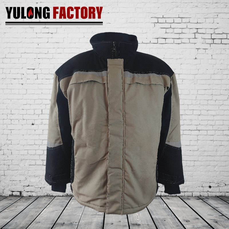 cotton fire resistant workwear jacket