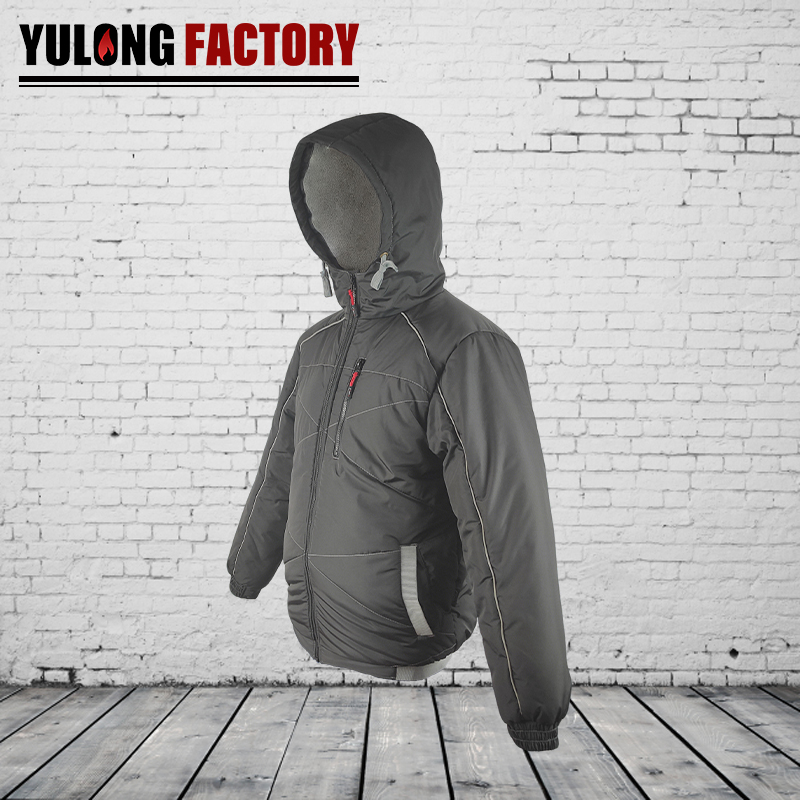 astm d6413 c/n cotton/nylon flame protection jacket