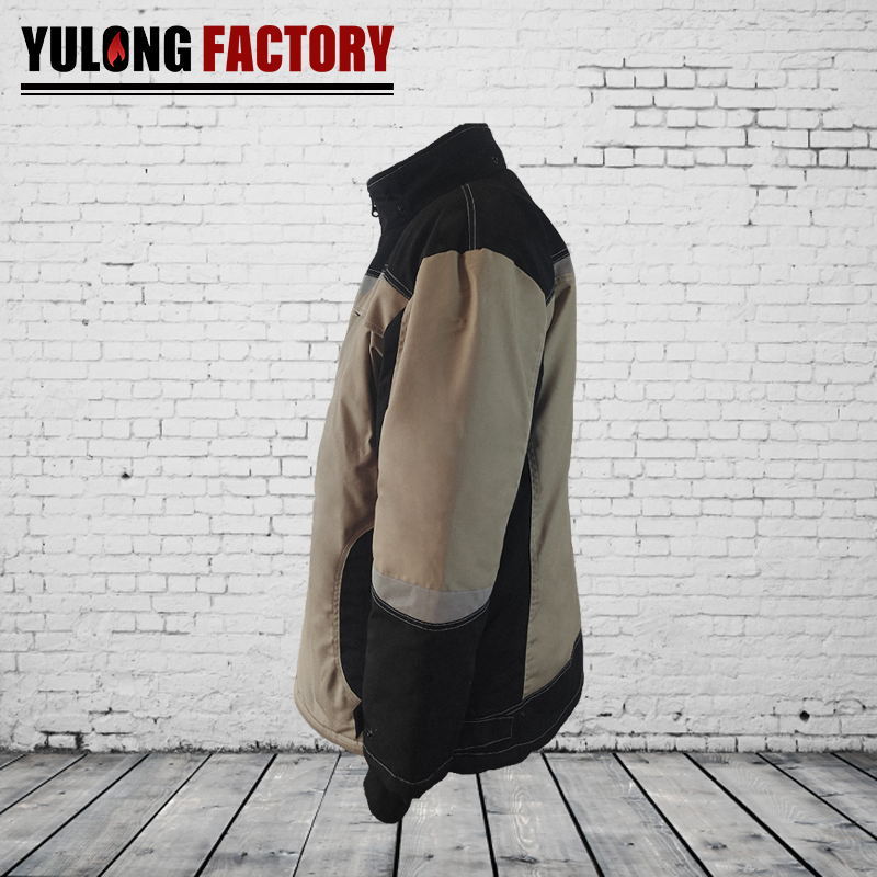 cotton fire resistant workwear jacket