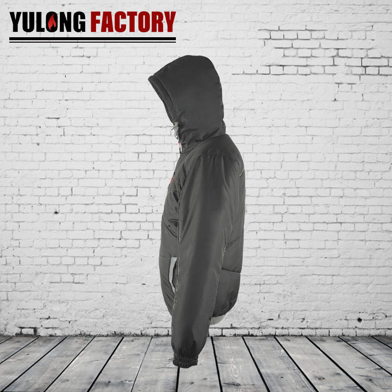 astm d6413 c/n cotton/nylon flame protection jacket