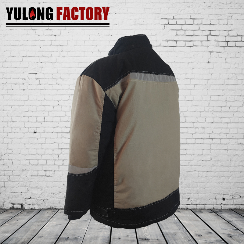 cotton fire resistant workwear jacket