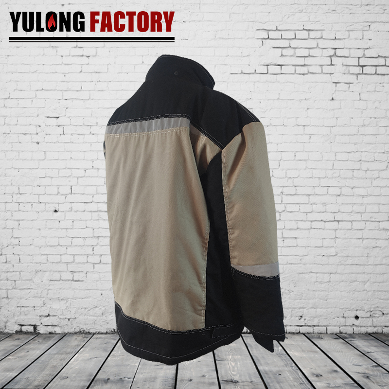 cotton fire resistant workwear jacket