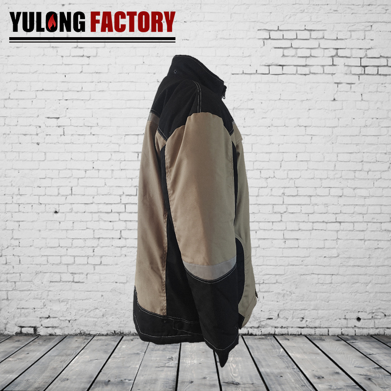 cotton fire resistant workwear jacket