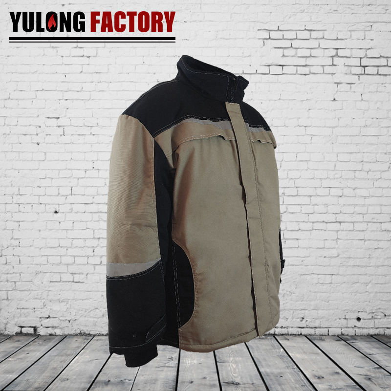 cotton fire resistant workwear jacket