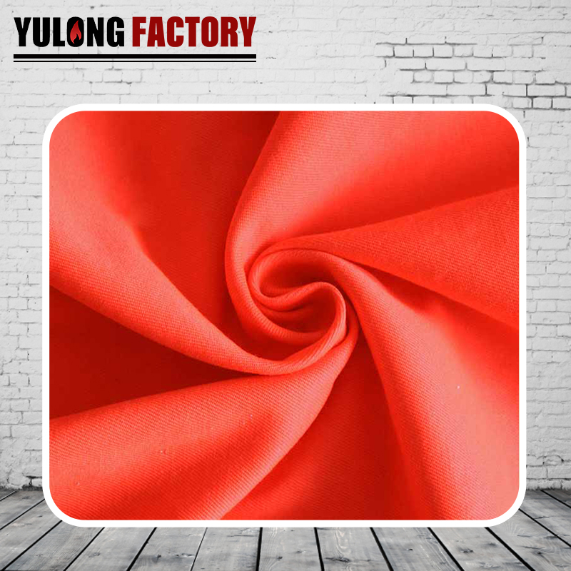 100% cotton fr high visible fabric for safety c...