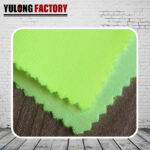 hi-vi yellow modacrylic fire resistant fabric