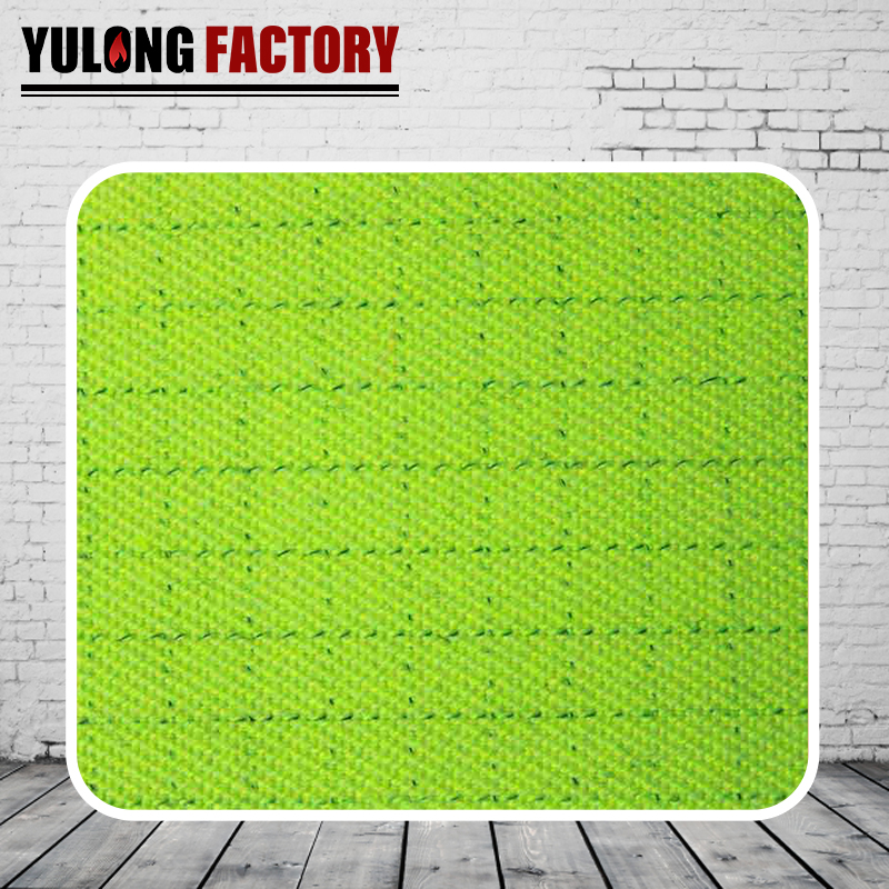 hi-vi yellow modacrylic fire resistant fabric