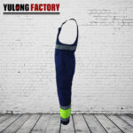 100% cotton fire resistant bib overall