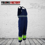 100% cotton fire resistant bib overall