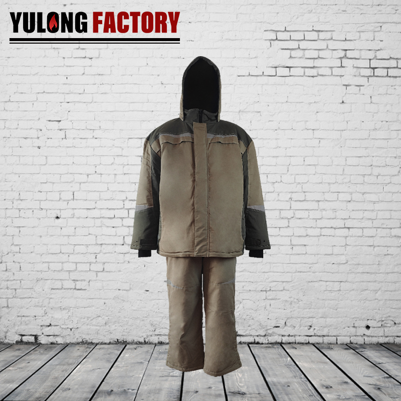 flame resistant aramid fireman suit