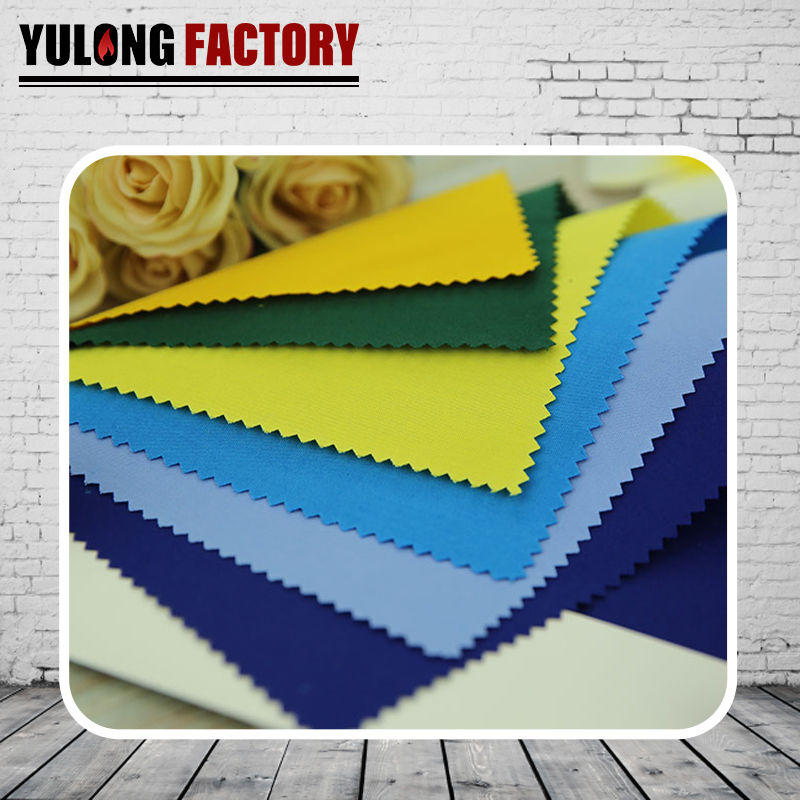 320g/m2 75%cotton 25%polyester sateen flame ret...