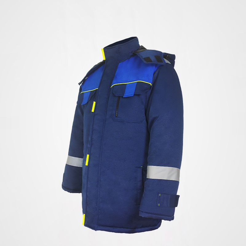 navy blue flame resistant jacket