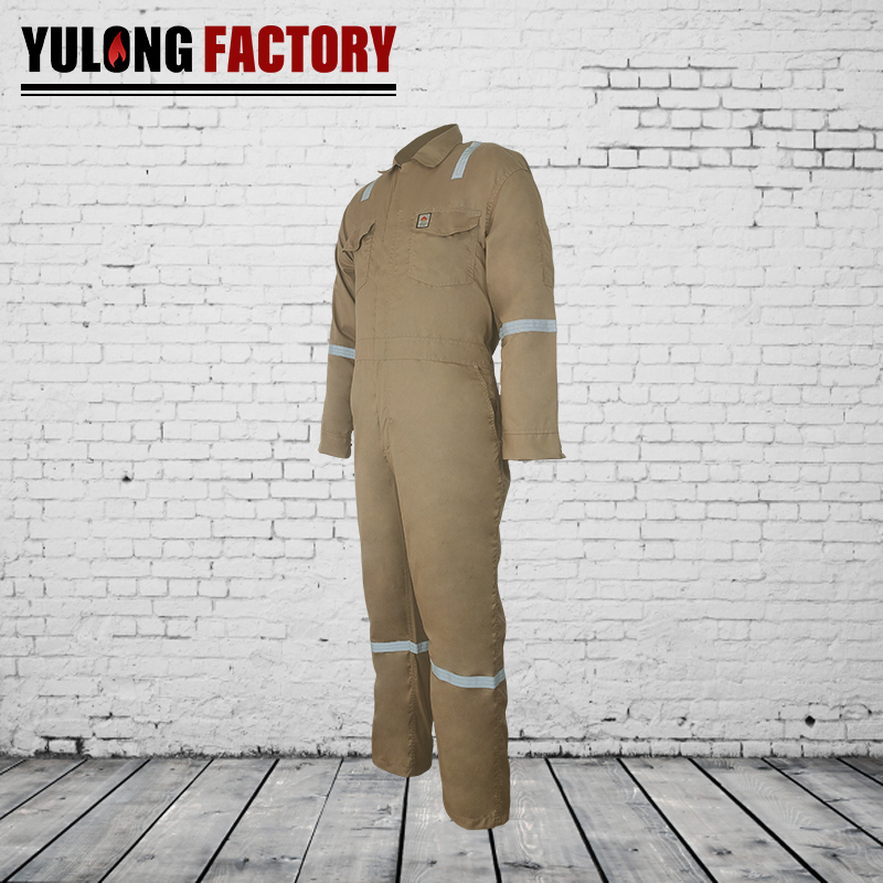 100% cotton flame retardant coal mine coverall
