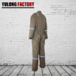 100% cotton flame retardant coal mine coverall