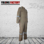 100% cotton flame retardant coal mine coverall